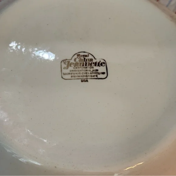 ROYAL JEANETTE USA vintage quiche lorraine recipe pie dish, casserole dish - Picture 8 of 8